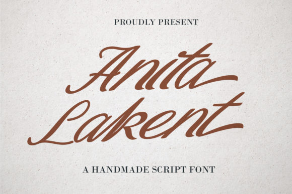 Anita Lakent: A Fresh Script Handwritten Font
