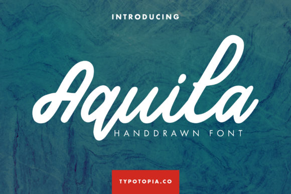 Aquila: The Perfect Handwritten Font for Makers
