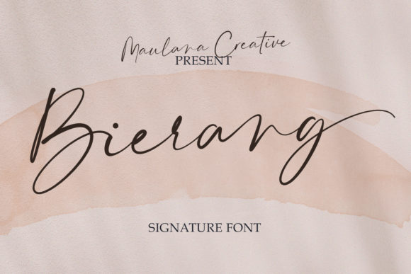 Bierang Font Download: The Ultimate Script Guide
