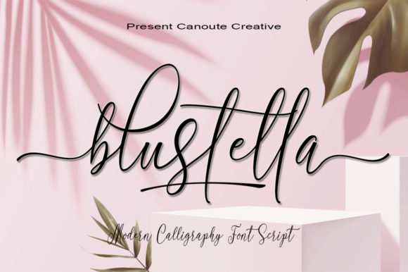 Blustella Typeface Review for Campaign Design