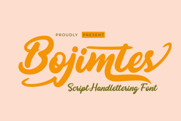 Bojimtes Font: Bold Script for Web Design