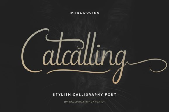 Catcalling: The Elegant Handwritten Font for Branding