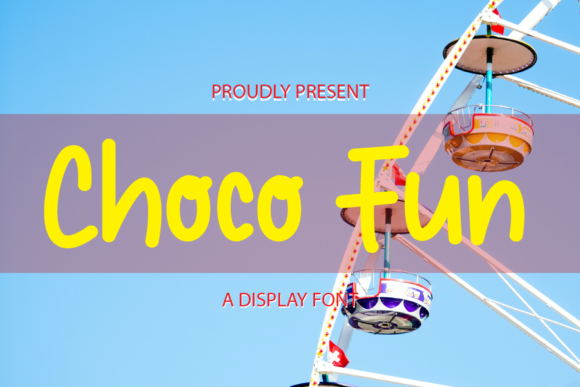 Choco Fun Font: Modern Handwritten Typography