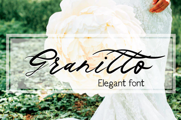 Granitto: Elevate Your Brand with Elegant Script Handwritten Fonts