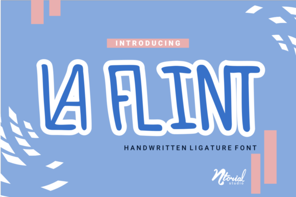 La Flint: A Playful Handwritten Typeface for Bold Campaigns