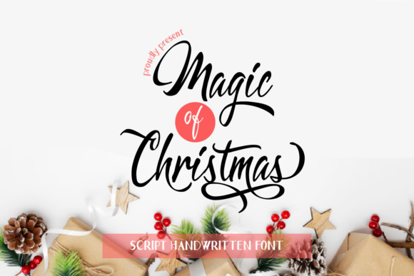 Magic of Christmas Font for Holiday Campaigns