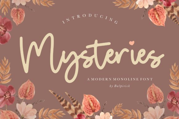 Mysteries Font: Elevate Your Brand Identity