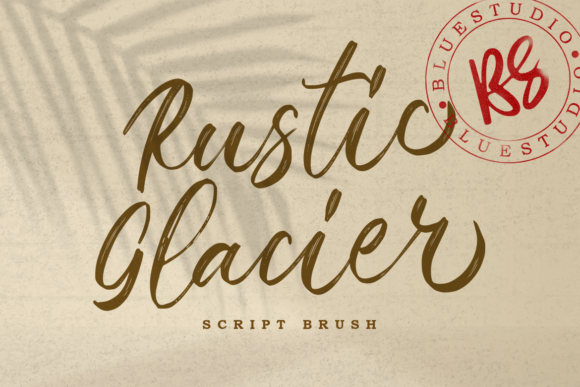 Rustic Glacier: A Delicate Script Font for Makers