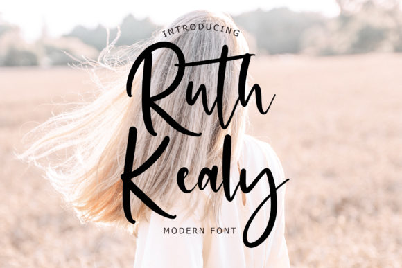Ruth Kealy: The Premium Script Handwritten Font for Modern Brands