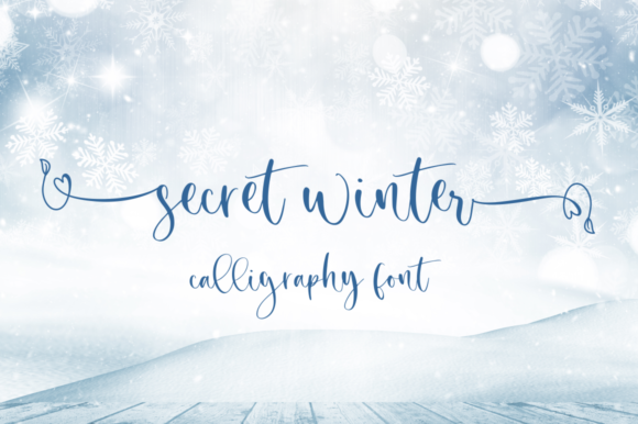 Secret Winter Font: Elevate Your Brand with Elegant Script