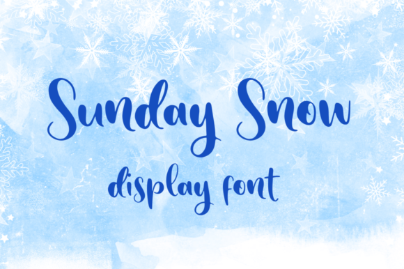 Sunday Snow: A Script Handwritten Font for Web Design