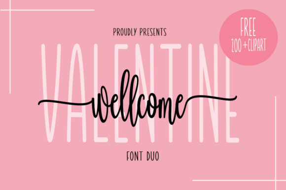 Wellcome Valentine: A Versatile Typeface for Small Business Branding