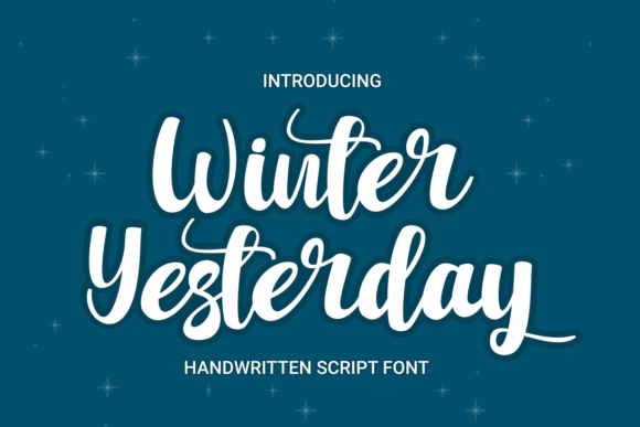 Winter Yesterday Font for Elegant Branding
