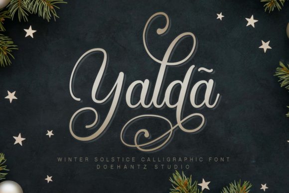 Yaldã Typeface for Handmade Branding