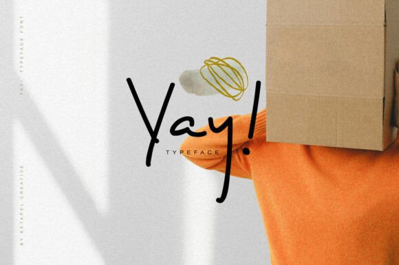 Yay: A Playful Handwritten Font for Branding